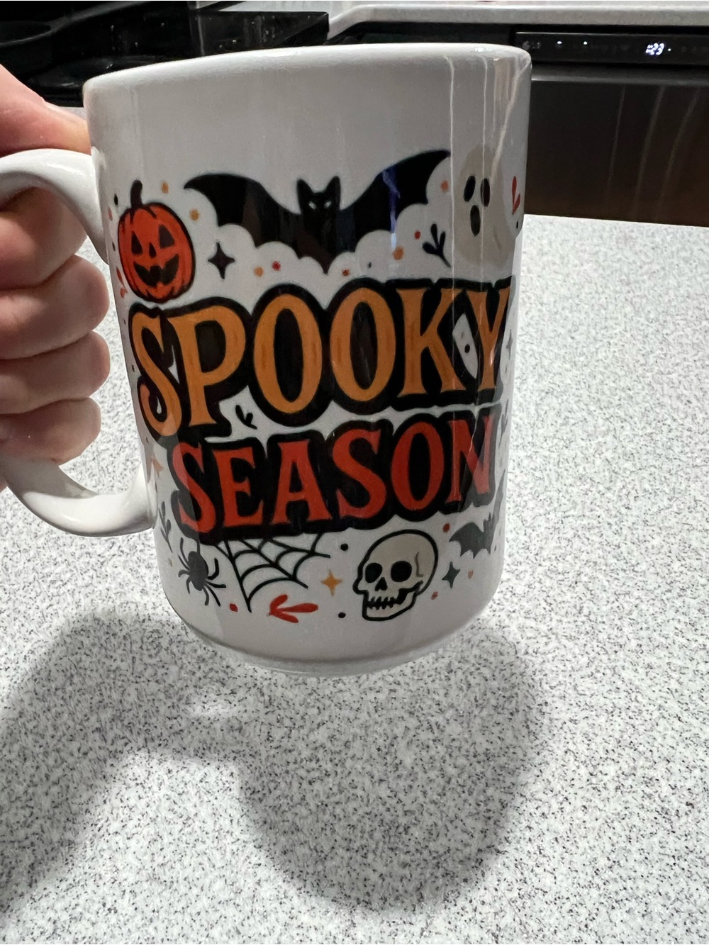 Spooky season coffee mug Halloween custom made
